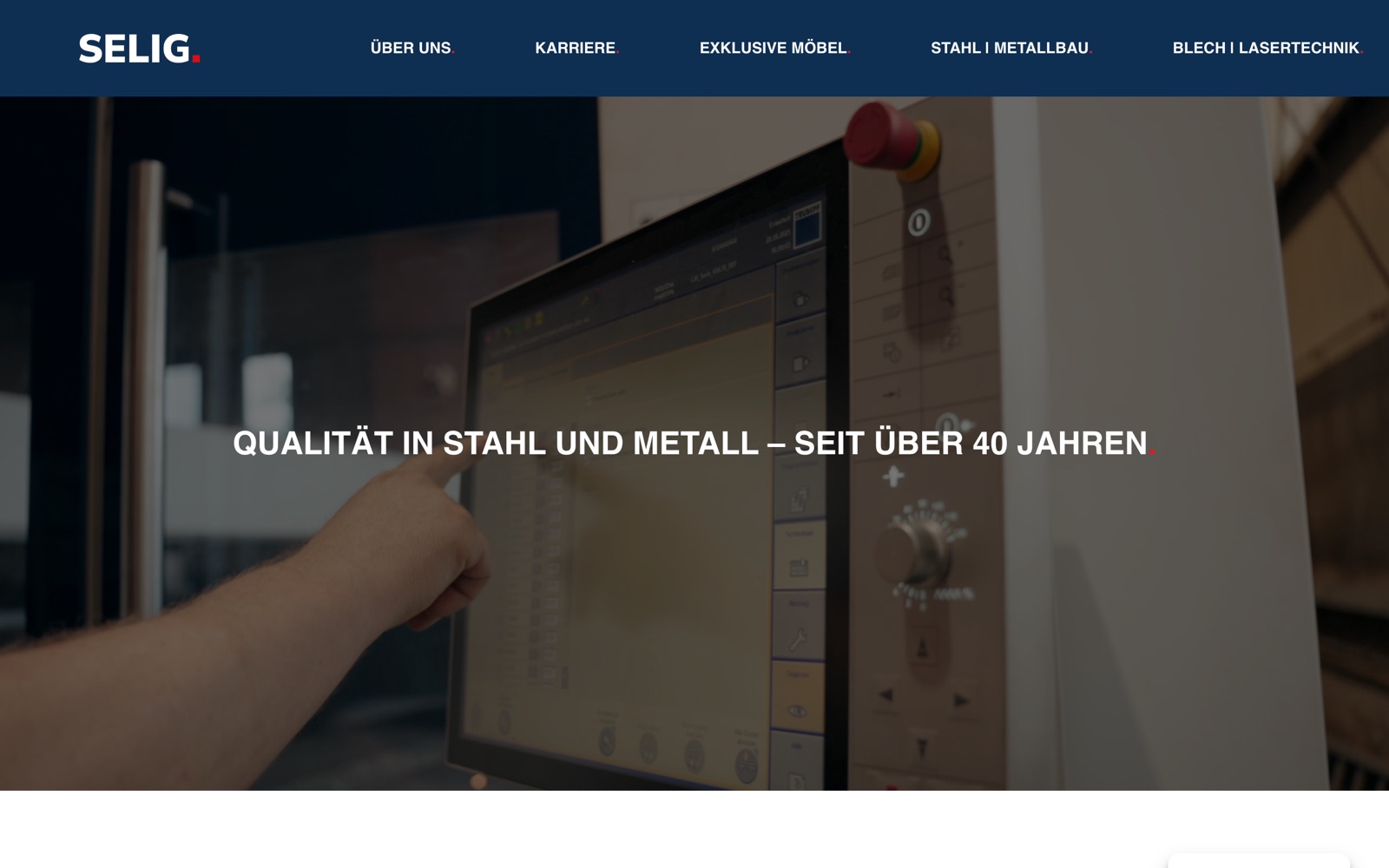 Website-Vorschau selig-gmbh.com